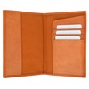 2 Passport Cover Holders Genuine Leather ID Wallet Case Travel