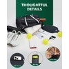 Movker Pickleball Tote Bag for Women Men with Paddle Cover