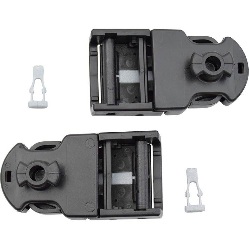 Cressi Buckles for Fins, Black, Rondine - Reaction - Frog