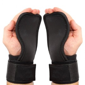 Health Quick Grip Wrist Support Palm Callus Prevention Black/FREE 2ea