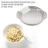 Hicook Stainless Steel Spaetzle Maker Lid with Scraper Traditional German