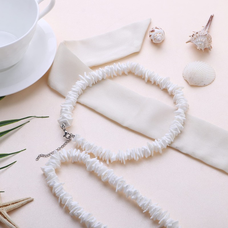 Morfetto Surfer Necklace for Men Puka Shell Necklace Men Shell