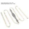 Rhinestone Wedding Dress Belt Elegant Waistbelt Clothes Accessories for Bride
