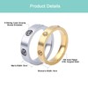QXXPVV Love Friendship 18K Silver Plated Rings for Women Cubic