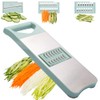 NACOLUS 6-Blade Mandoline Slicer with Slide-On Hand Guard - Vegetable