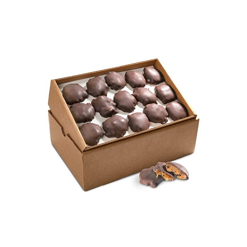 A Gift Inside 5 lb Bulk Dark Chocolate Caramel Pecan