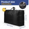 YiMiLiu 180L Extra Large Storage Bag Waterproof Luggage Bag Heavy