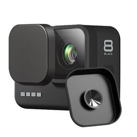 Hero 8 Lens Cap Cover Compatible for GoPro Hero 8 Digital Action Camera, FANZR Anti-Scrach Waterproof (2 Pack)