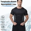 playera deportivas hombre - 2pzs Playeras Hombre Deportivas Secado Rápido
