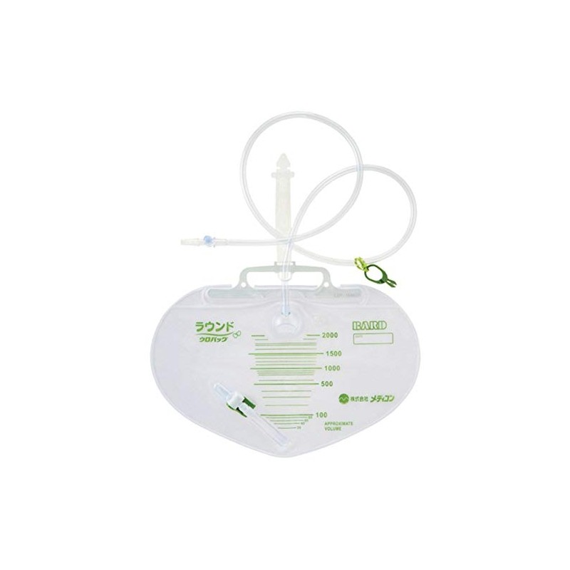 Medicon 153520JR Closed Type Urinary Bag, Round Urinal Bag, EOG