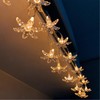 Fielegen 9.84ft 20 LED Cherry Blossom Flower String Lights Battery