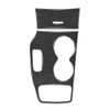 TEAMWILL Carbon Fiber Console Gear Shift Panel Cover Trim Fit