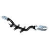 Footrest footrest carrier foldable cross black for Simson S50 S51