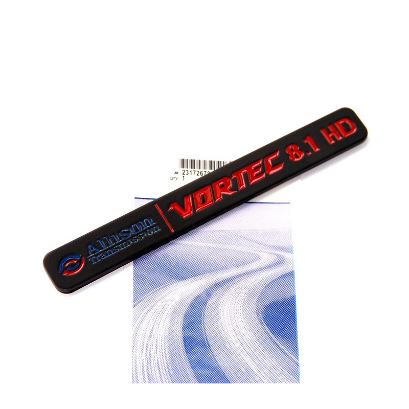 Yoaoo 2Pack OEM Allison Transmission 8.1Hd Emblem 8.1L Vortec Badge