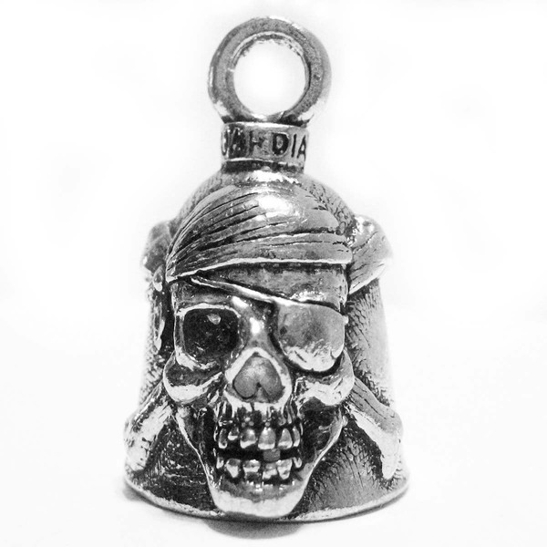 Guardian Bell Pirate Skull and Cross Bones