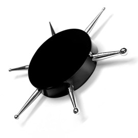 XMHBG Nail Dotting Tool, UV Gel Painting Nail Art Circular Dotting Tool Disc Nail Tools Dot Painting Nail Polish Carving Tools Salon Decoration Manicure Tools for Embossing Pattern Clay Sculpting