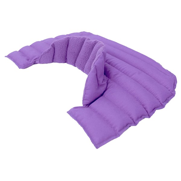 My Heating Pad Microwavable Neck and Shoulder Wrap Plus - Neck Heating Pad, Neck and Shoulder Relaxer, Portable Heating Pad, Large Heating Pad - Neck Wrap Microwavable - 1 Pack Purple - Lavender Scent