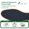 2 Pairs of Genuine Leather Insoles Basic Insoles Brown for