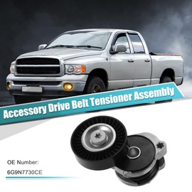 X AUTOHAUX Belt Tensioner Assembly No.6G9N7730CE for Ford Mondeo IV BA7 2.5 Estate 2007-2012 for Ford Mondeo IV BA7 2.5 Hatchback 2007-2014