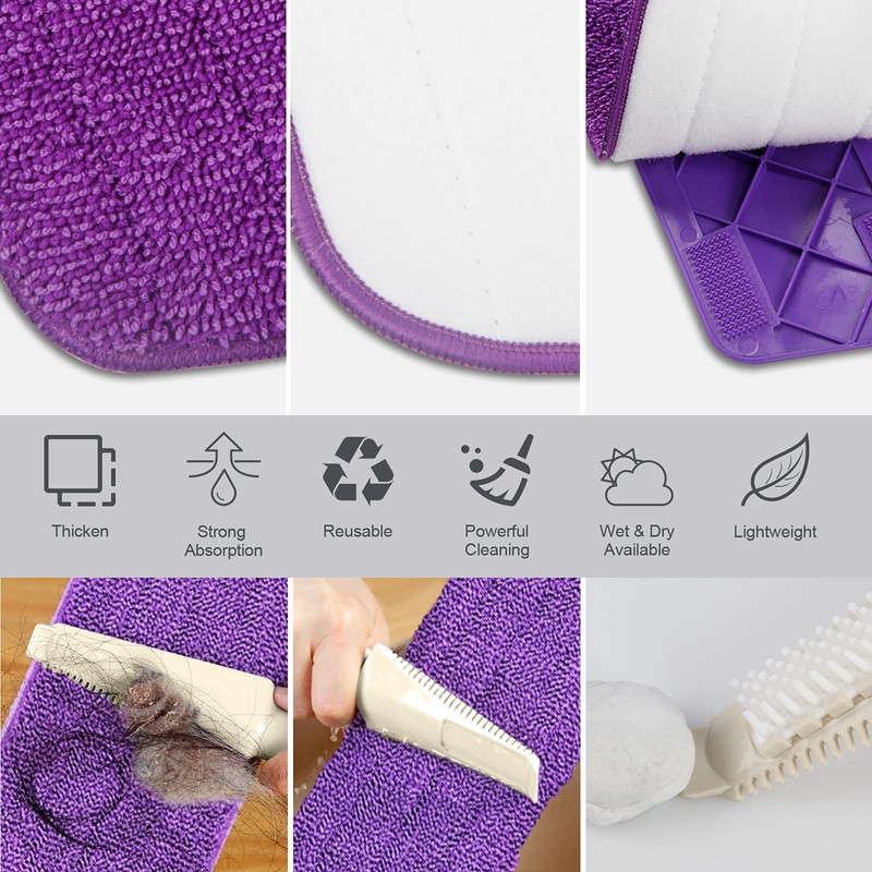 Spray Mop for Floor Cleaning - SEVENMAX Microfiber Floor Mop