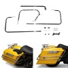 TCMT Saddlebag Guard Rail Mounts Bracket Fit For Harley Touring