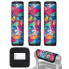 OffiEase Neoprene Luggage Handle Wrap Cover 3 Pcs - Velcro