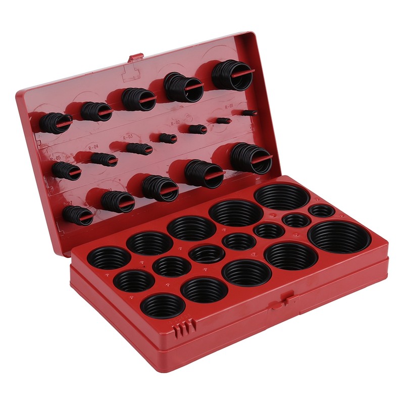 419pcs O Ring Assortment Set Seal Gasket Universal Rubber O