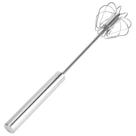 Schneebesen, Eiermischer Rostfreie Handmixer Halbautomatischer Schneebesen Handschub Mehrzweck-Stabmixer Akku-Elektro-Küchenmixer Mixer Schlagen Mischen Rühren für die Küche