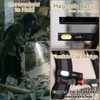 Jawploy Pocket Flashlight Rechargeable EDC Flashlight, 675LM， Dual Light Source