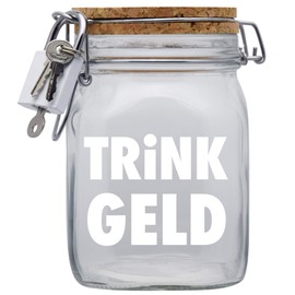 Money Box Tip Money Gift Idea Transparent L