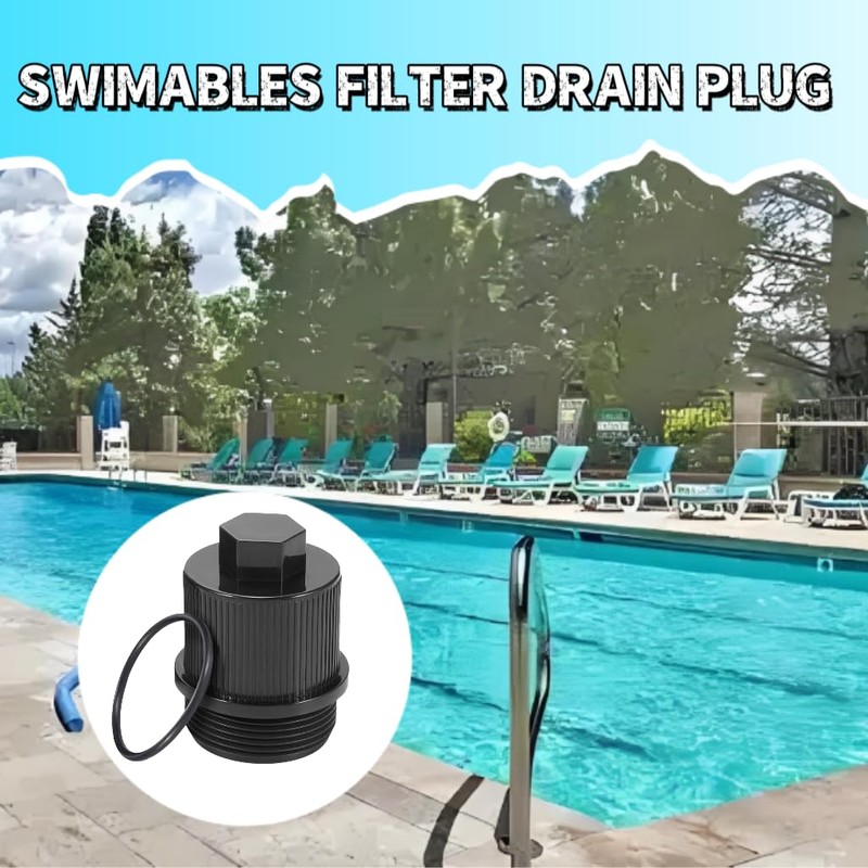 190030 Drain Plug Cap Compatible with Pentair Clean &Clear Plus,