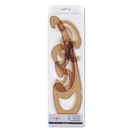 Koh-I-Noor 750068 French Curves Set of 3, Transparent