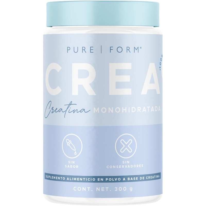 Pure Form CREA Suplemento Deportivo Creatina Monohidratada 300g