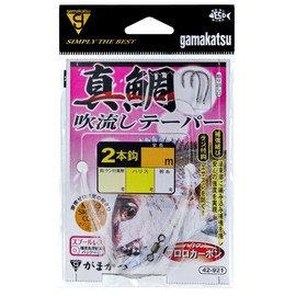 Gamakatsu 10-4 Red Sea Bream Streamer Taper, 2-Piece Widow, 36.8 ft (12 m)