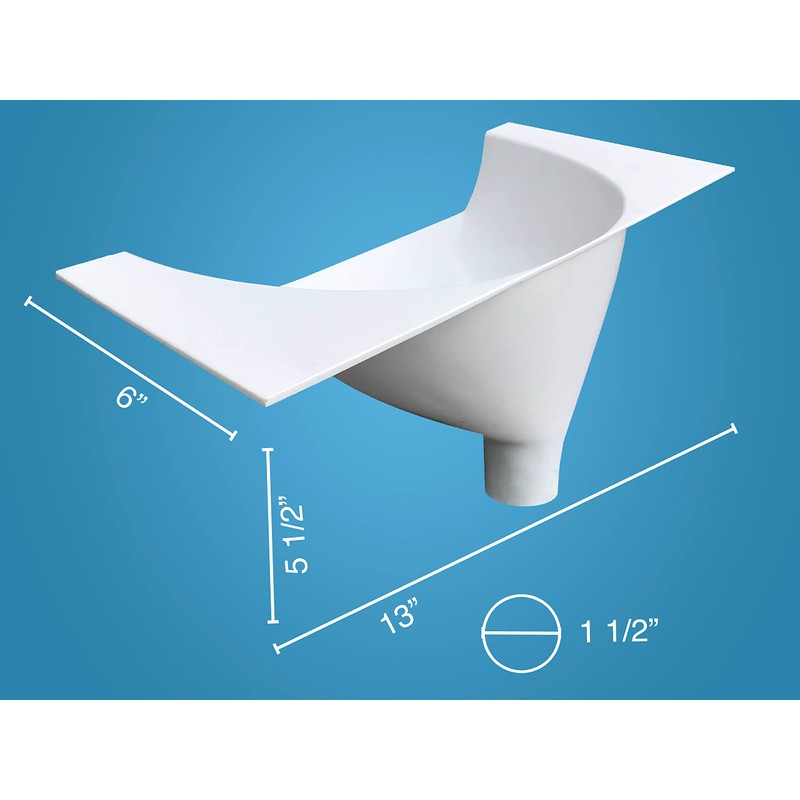 Free Range Designs Urine Separator for Compost Toilets | Classic