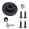 LKCCTK Camera Fixing Plate Compatible with 1/4" & 3/8" Screw