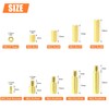 HELIFOUNER 242 Pieces M2.5 Male Female Hex Brass Spacers Standoffs