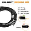 20PCS Car Windshield Washer Hose Kit, Includes 6 Tube Connectors