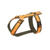 Anny·x Fun Dog Harness, Adjustable, Olive Orange, Various Sizes (Olive