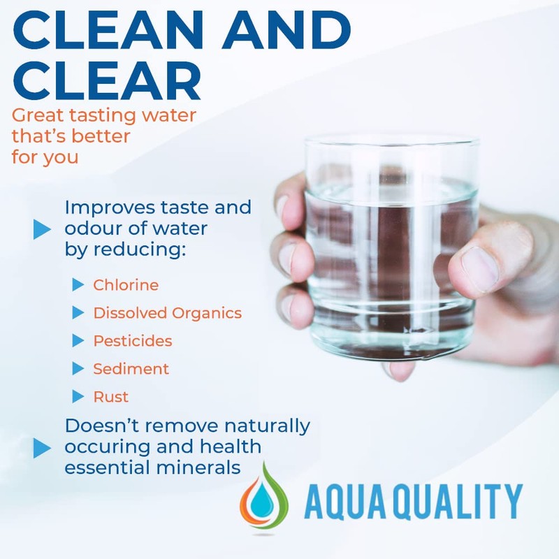 3 x Aqua Quality Under Sink Replacement in Line Water