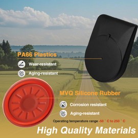 FUSCH PCV Valve Cover Cap with Membrane Rocker Cover PCV Valve Membrane Cap Seal Repair kit Compatible with Mini Cooper S Clubman with N18 Engine Related Cylinder Head Cover # 11-12-7-646-552