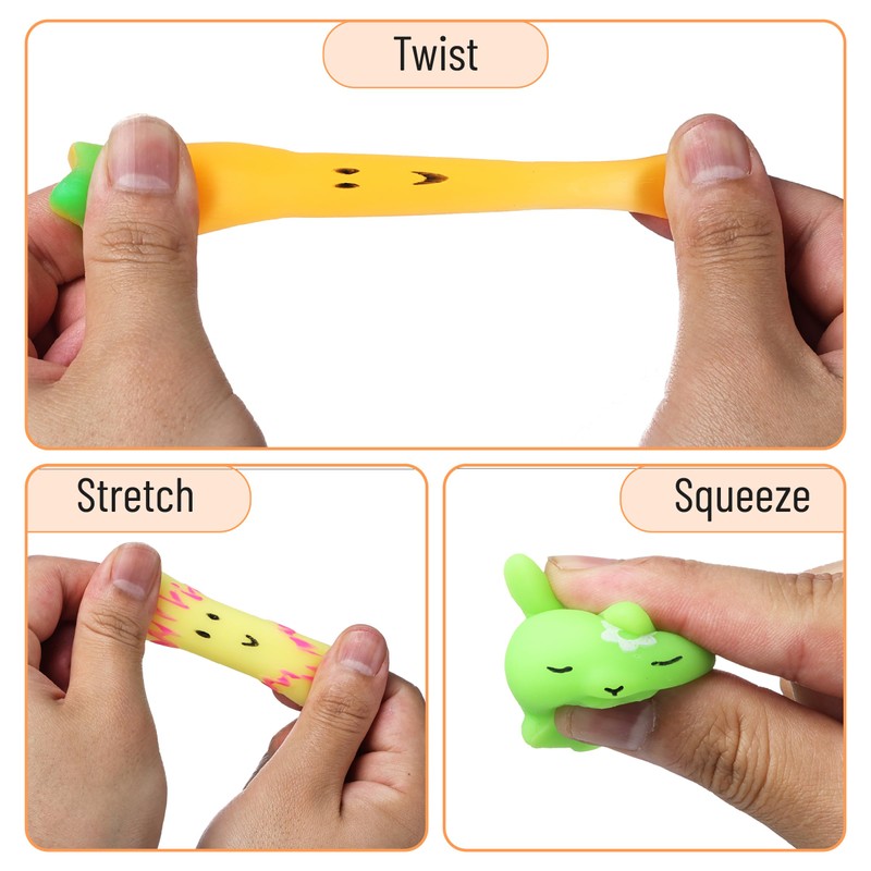 Mr. Pen- Easter Squishy Toys for Kids, 12 Pack, 12