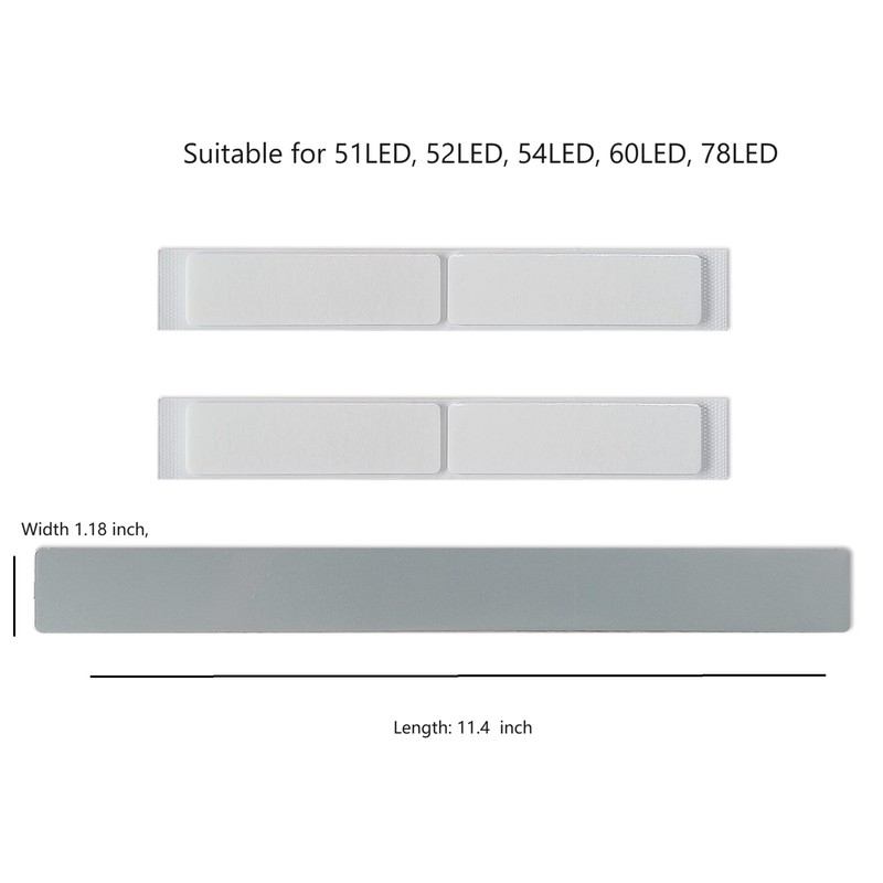 Longer Under Cabinet Lights - Magnetic Sticky Light Strip for