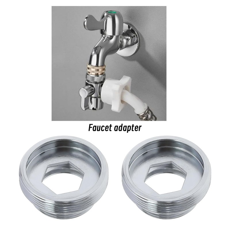 Create idea M22 to M28 Adapter with Washers External Thread