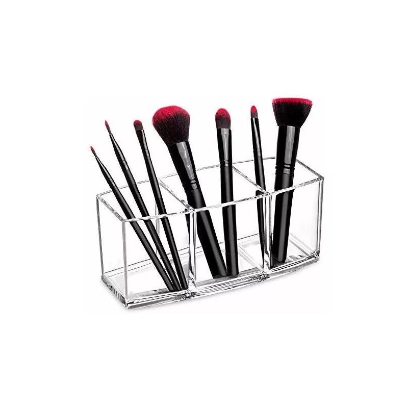 Maxim Enterprise, Inc. Hblife. Organizador Transparente De Brochas De Maquillaje