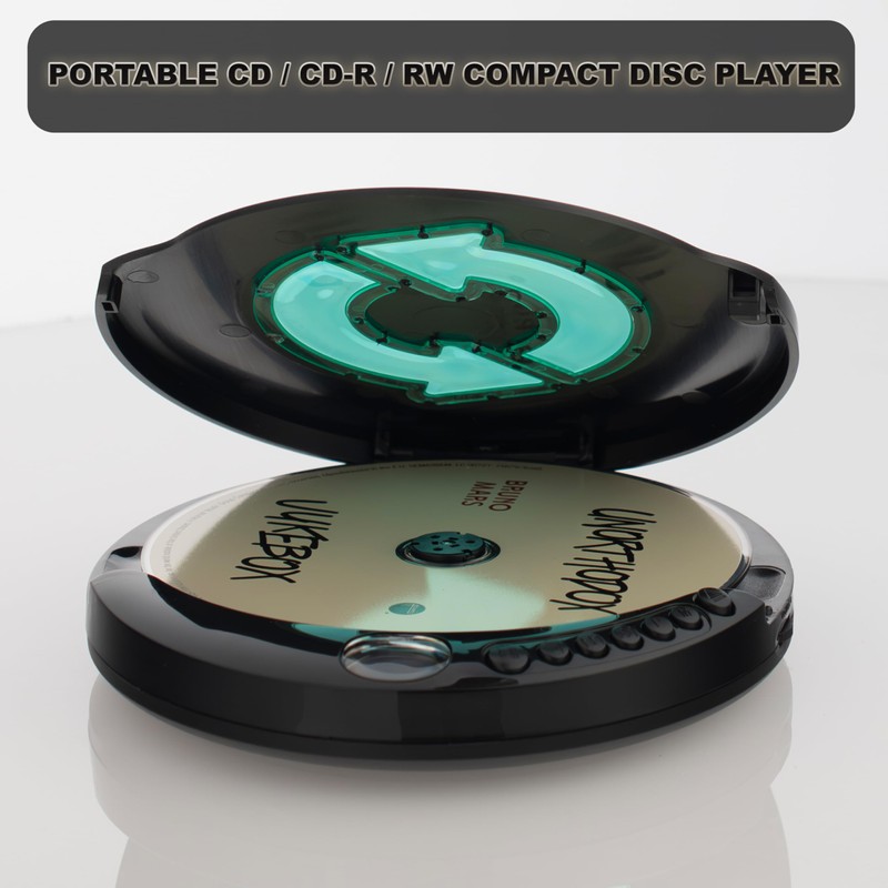 Memorex MX-DM80 Portable CD Player | Compact Disc Player with