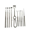 Set of 10 Pieces Skin Retractors and Tissue Desmarres Eyelid