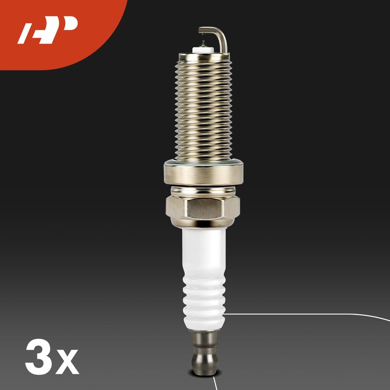 A-Premium Set of 3 Ignition Coil Pack and Iridium Spark