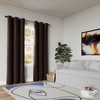 Sun Zero Scarlett 2-Pack Pleated Velvet Noise Reducing Blackout Grommet
