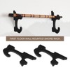 VGOL 2PCS 18x7.8cm 2 Layer Wall Mounted Sword Rack Wall